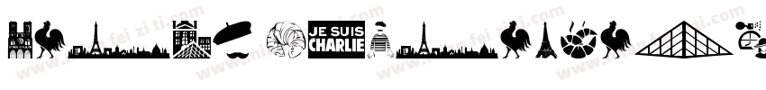 Paris ExtraBlack字体转换
